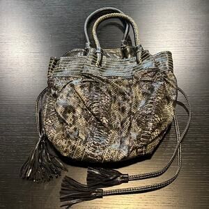 NWOT Red by Marc Ecko Python Shoulder Bag